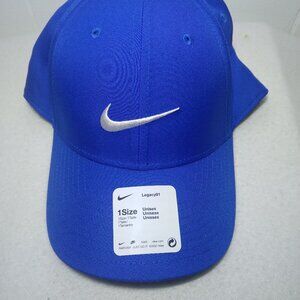 NEW Nike Legacy91 Dri-Fit Royal Blue Baseball Cap Unisex Golf  One Size NEW